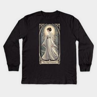 High Princess Leia Tarot Card Star Wars Kids Long Sleeve T-Shirt